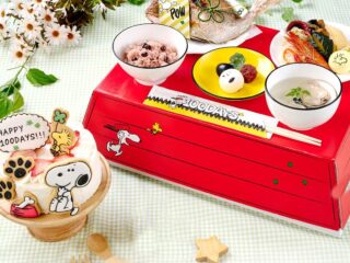 スヌーピー お食い初め SWEETIE!
